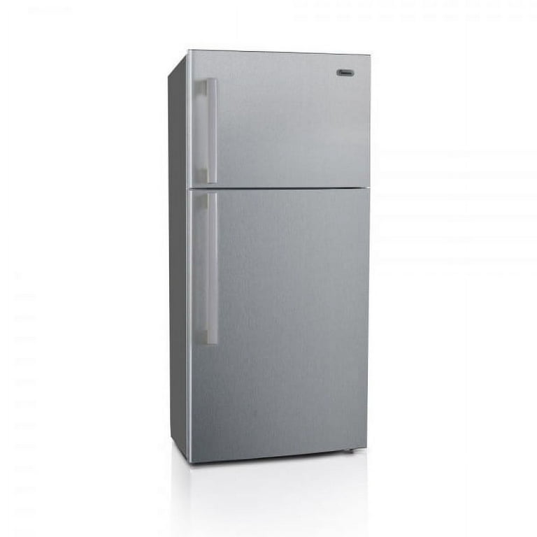 Impecca RA-2185ST 18 Cu Ft Frige Top Freezer S/s - Walmart.com