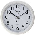 thumbnail image 1 of Impecca WCW12M1S4 12in Silnt Wall Clock Silver 4-pk, 1 of 1