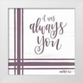 thumbnail image 1 of Imperfect Dust 12x12 White Modern Wood Framed Museum Art Print Titled - Always You, 1 of 4