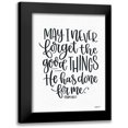 thumbnail image 1 of Imperfect Dust 12x14 Black Modern Framed Museum Art Print Titled - Never Forget, 1 of 5