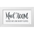 thumbnail image 1 of Imperfect Dust 14x9 White Modern Wood Framed Museum Art Print Titled - Mud Room, 1 of 4