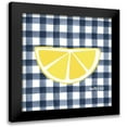 thumbnail image 1 of Imperfect Dust 15x15 Black Modern Framed Museum Art Print Titled - Half Lemon, 1 of 5