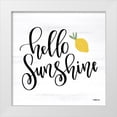 thumbnail image 1 of Imperfect Dust 15x15 White Modern Wood Framed Museum Art Print Titled - Hello Sunshine, 1 of 4