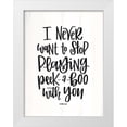 thumbnail image 1 of Imperfect Dust 15x18 White Modern Wood Framed Museum Art Print Titled - Peek-A-Boo, 1 of 4