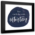 thumbnail image 1 of Imperfect Dust 20x20 Black Modern Framed Museum Art Print Titled - Intention, 1 of 5