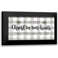 thumbnail image 1 of Imperfect Dust 24x14 Black Modern Framed Museum Art Print Titled - Christmas Has No End, 1 of 5