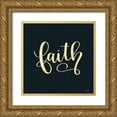 thumbnail image 1 of Imperfect Dust 26x26 Gold Ornate Wood Framed with Double Matting Museum Art Print Titled - Faith, 1 of 4