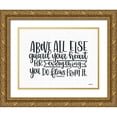 thumbnail image 1 of Imperfect Dust 32x25 Gold Ornate Wood Framed with Double Matting Museum Art Print Titled - Guard Your Heart, 1 of 4