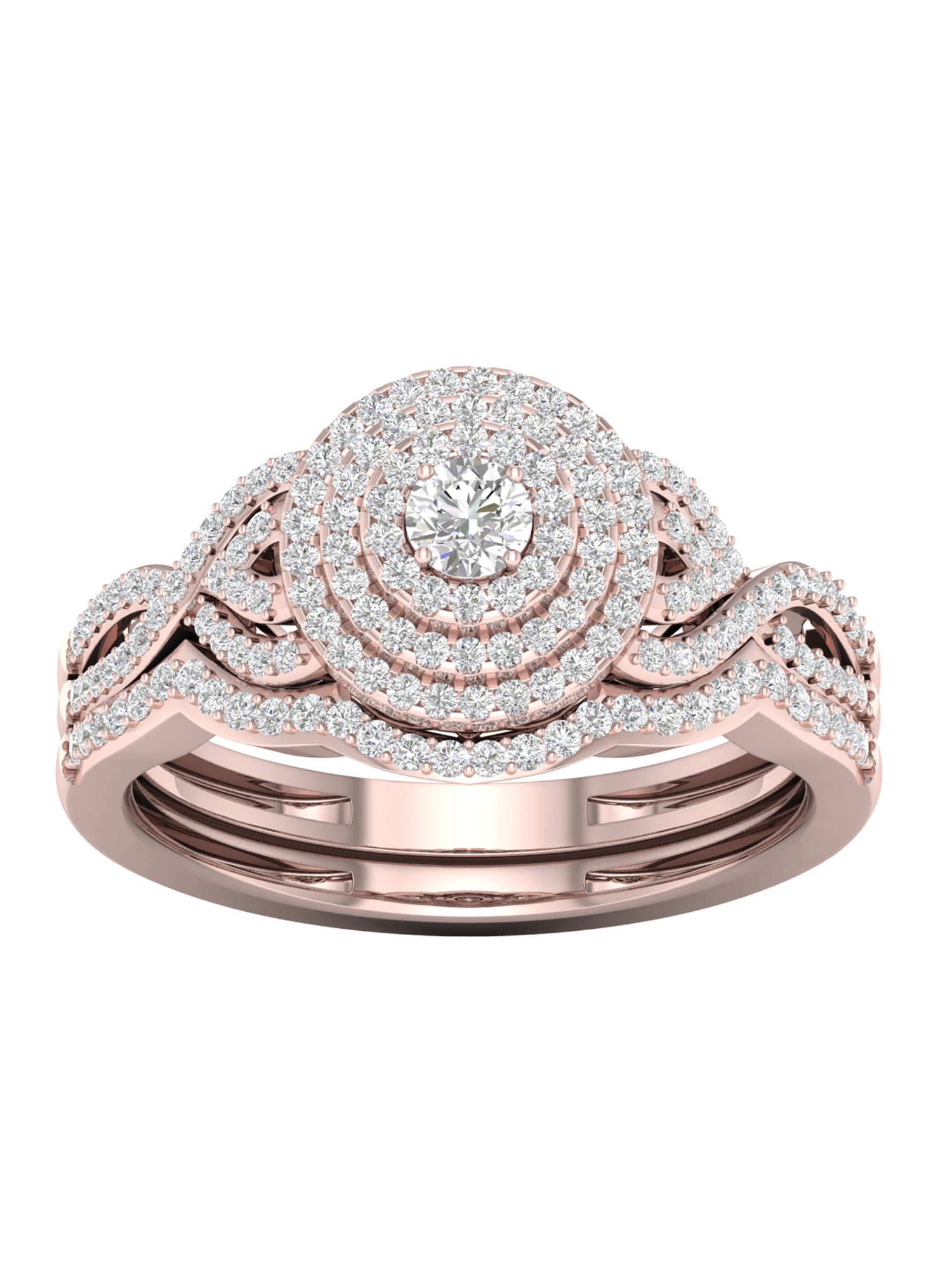Triple bridal store ring sets