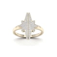thumbnail image 1 of Imperial 1/4Ct TDW Diamond 10K Yellow Gold Star Fashion Ring (H-I, I2), 1 of 5