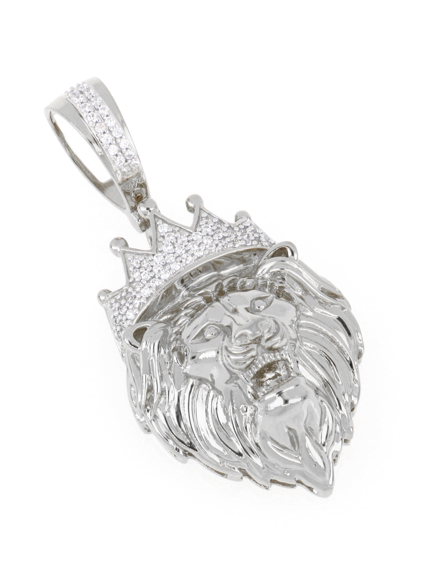 Lot - 14k YG WG Diamond Louis Vuitton Pendant Necklace