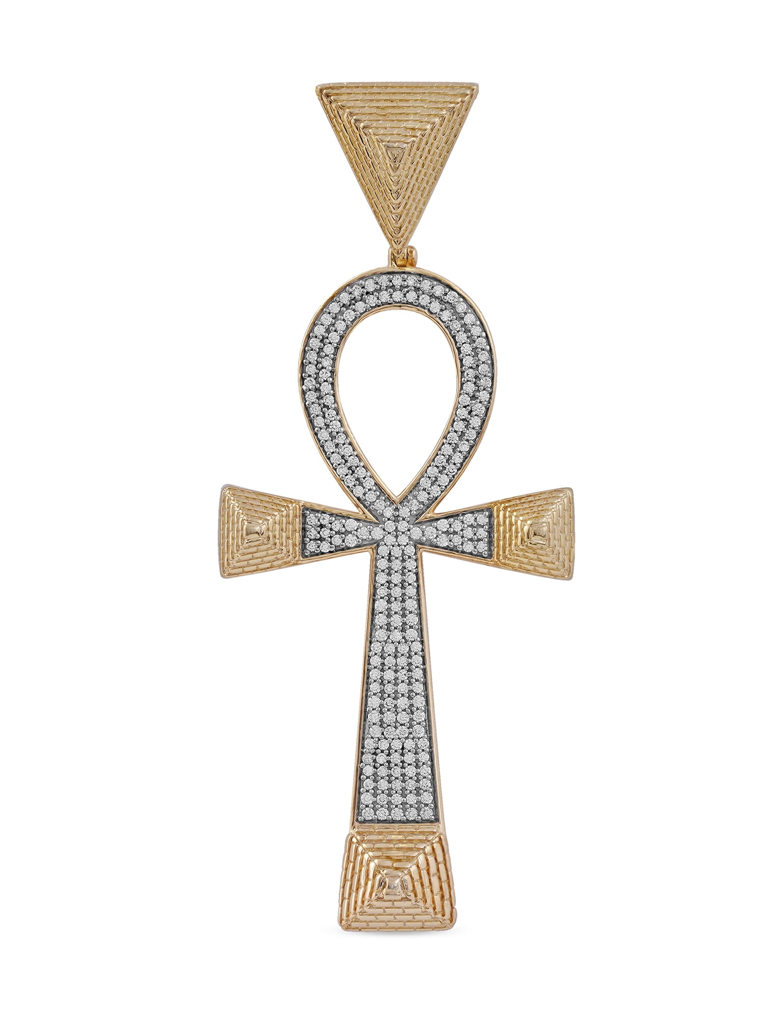 Diamond ankh 2024 cross pendant