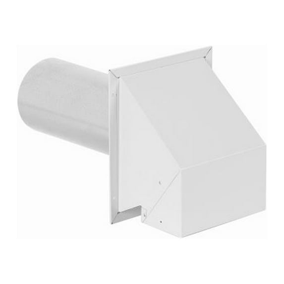 Imperial VT0501 4-Inch Exhaust Dryer Vent Cap, with Intake Hood Conversion, 1-Pack