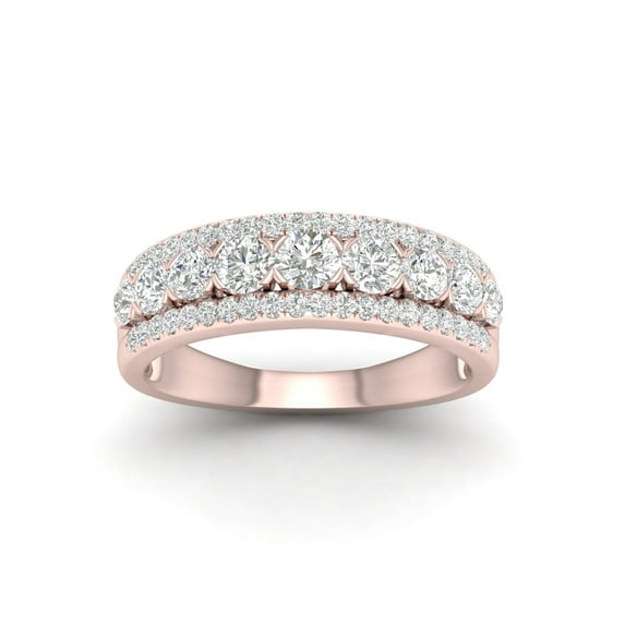 Imperial 1Ct TDW Diamond 14k Rose Gold Women's Band (H-I, I2)