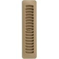 thumbnail image 1 of Imperial 2-1/4 In. x 12 In. Taupe Plastic Louvered Floor Register RG1453, 1 of 4