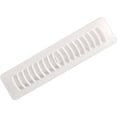 thumbnail image 1 of Imperial 2-1/4 In. x 12 In. White Plastic Louvered Floor Register RG1449, 1 of 5