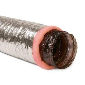 Imperial MEA-0425-6 MEA Air Duct, Polyester Core, Metalized Outer Jacket, 4 In. x 25 Ft. - Quantity 1
