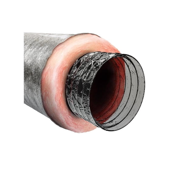 DUCT POLY SILVER 6"X25' (Pack of 1)