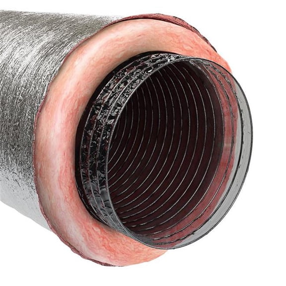 Imperial R6.0 25 ft. L X 14 in. D Silver Poly Duct