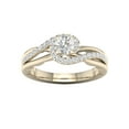 thumbnail image 1 of Imperial 3/4Ct TDW Diamond 14k Yellow Gold Bypass Engagement Ring (I-J, I2), 1 of 4