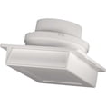thumbnail image 1 of Imperial Soffit Vent VT0757 Standard - 3 In. or 4 In. Eave & Soffit Vent - White, 1 of 1