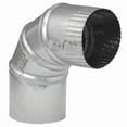 thumbnail image 1 of Imperial 30 Ga. 3 In. Galvanized Adjustable Elbow GV0282-C, 1 of 2