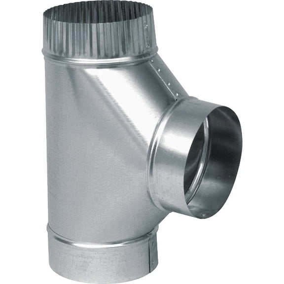 Imperial Blades Imperial 30 Ga. 8 In. Straight Galvanized Tee GV0900 Residential Use, Standard Application