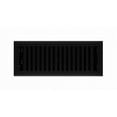 thumbnail image 1 of Imperial 4-inch x 12-inch Black Iron Montezuma, Floor Register, Rectangular, Household Vent Cover, 1 of 7
