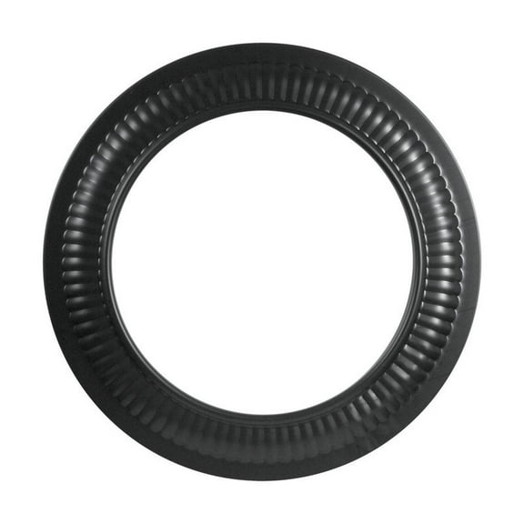 COLLAR BLK PIPE 24G 6" (Pack of 1)
