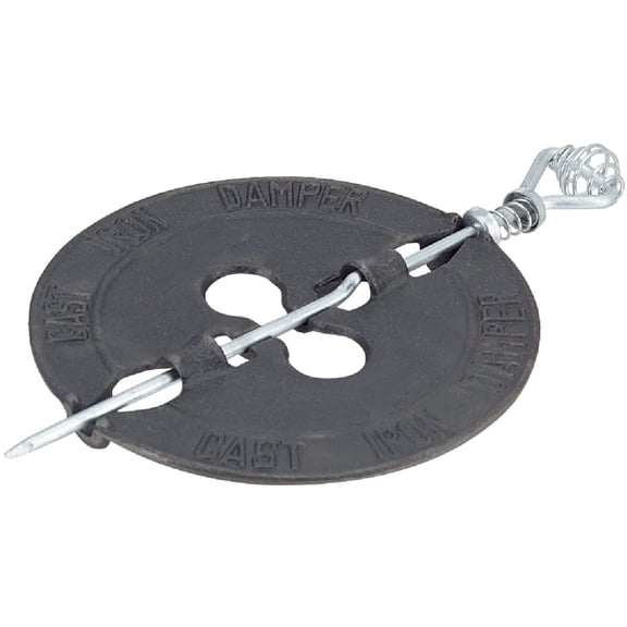 IMPERIAL MFG GROUP USA INC Cast Iron Stove Damper, 7-In. BM0052-A