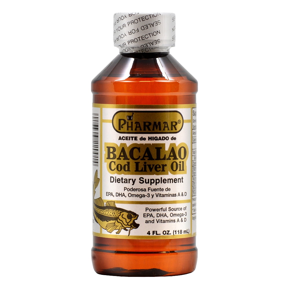 Imperial Aceite De Higado De Bacalao Cod Liver Oil 4 Oz