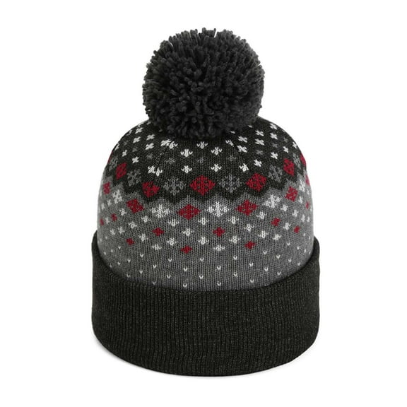 Imperial B11495500 The Baniff Cuffed Beanie, Black Heather - One Size