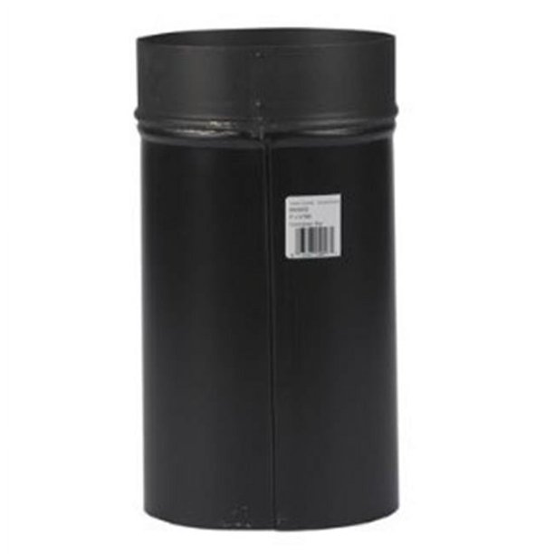 Imperial BM0042C Steel Stove Pipe Slip Connector, Black, 6 in. x 11 in