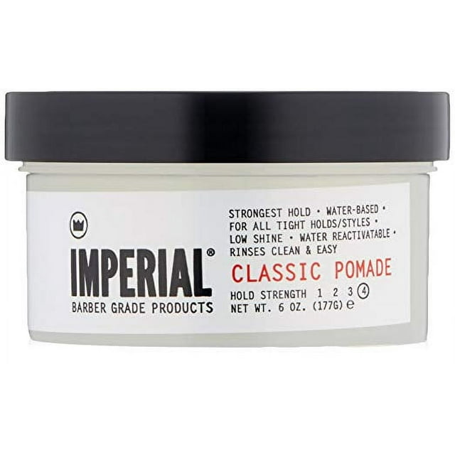 Imperial Barber Grade Products Classic Hair Pomade for Men, 6.0 Oz