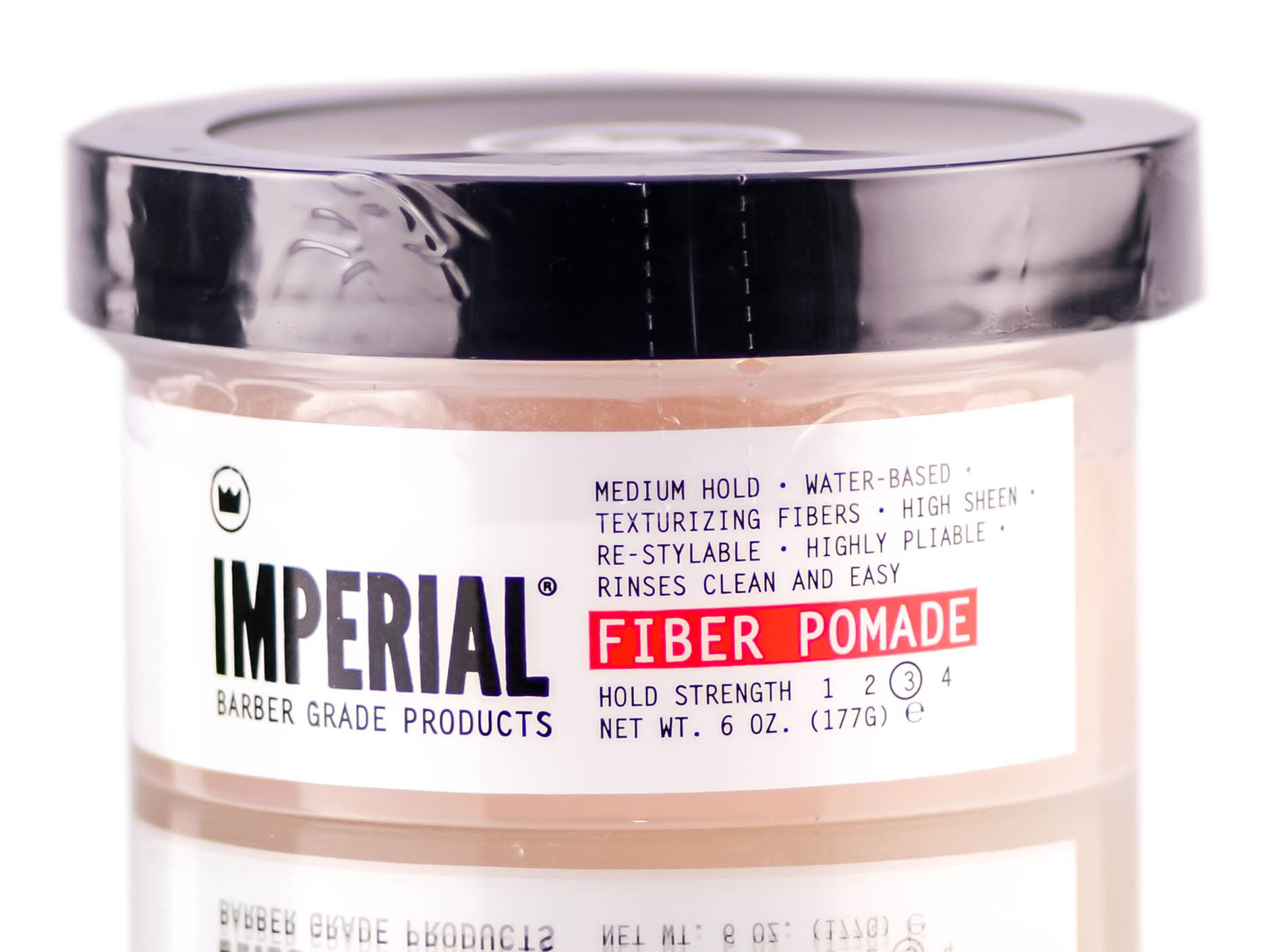 Imperial Barber Grade Products Fiber Hair Pomade for Men, 6 Oz - image 1 of 2