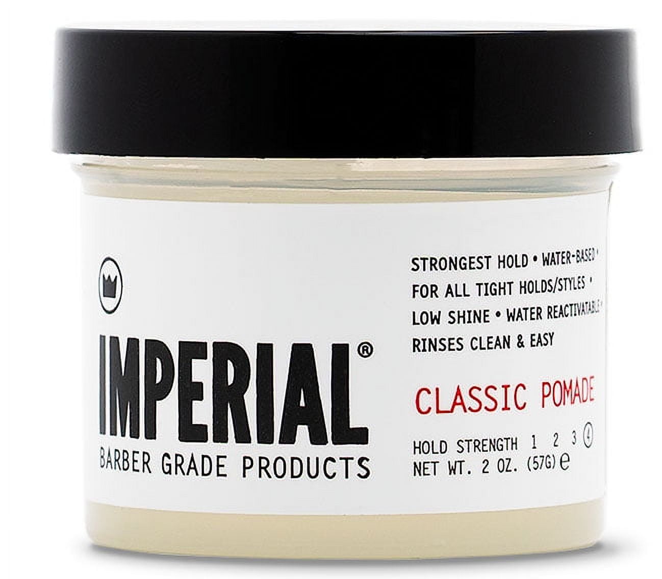 IMPERIAL BARBER PRODUCTS Imperial Barber Travel-Size Classic Hair Pomade for Men, 2 Oz