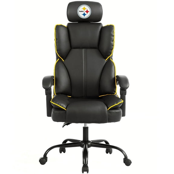 Imperial Black Pittsburgh Steelers Champ Chair