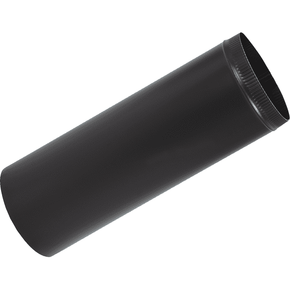 Imperial Black Stove Pipe - Pack of 4 Residential Use, Standard Application