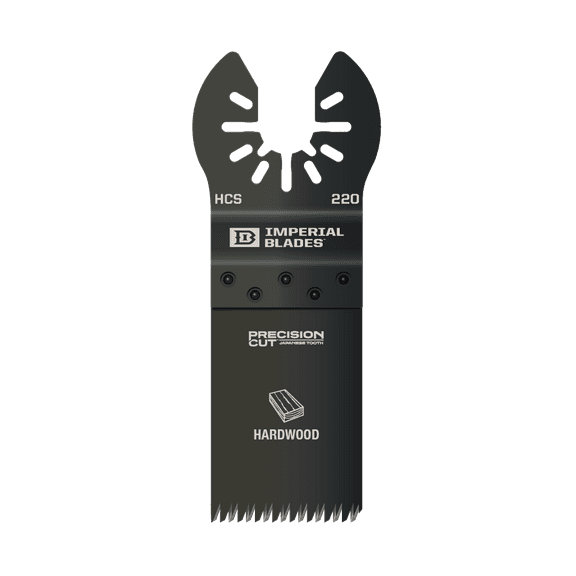 Imperial Blades IBOA220-1 ONE FIT 1-1/4" Smooth Cut Wood Oscillating Saw Blade, Multi-Tool Accessory, 1PK