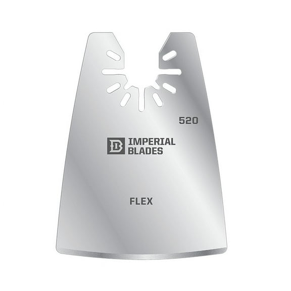 Imperial Blades IBOA520-1 ONE FIT 2" Flexible Scraper Oscillating Saw Blade, Multi-Tool Accessory, 1PK