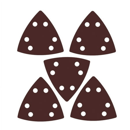 Imperial Blades IBOTPSH220-5 ONE FIT 220 Fine Grit Sandpaper for Oscillating Saw, Multi-Tool Accessory, 5PK
