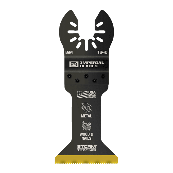 Imperial Blades One Fit 1-3/4" Storm Titanium Metal Blade, 1PC