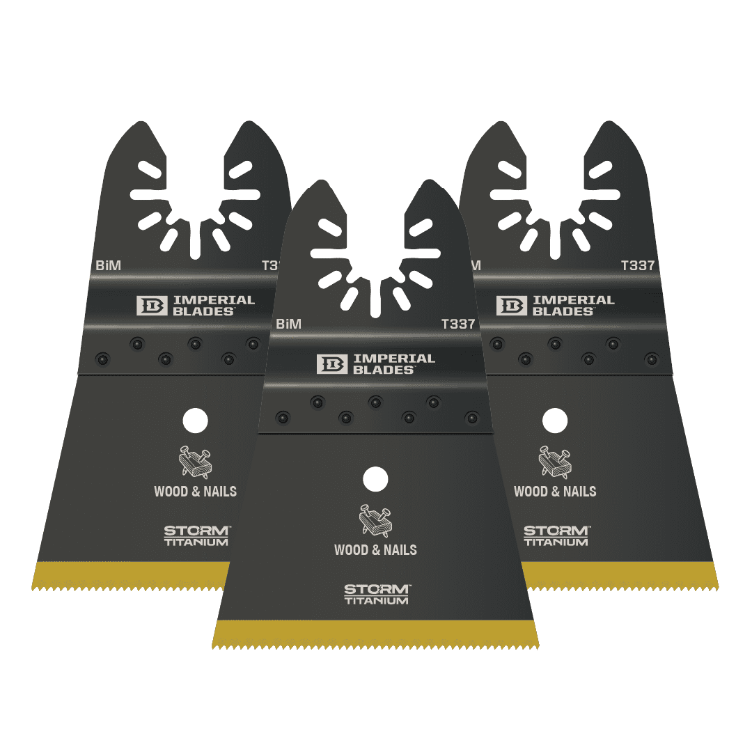 Imperial Blades One Fit™ 13/8" Standard Wood & Nails Blade, 3PC