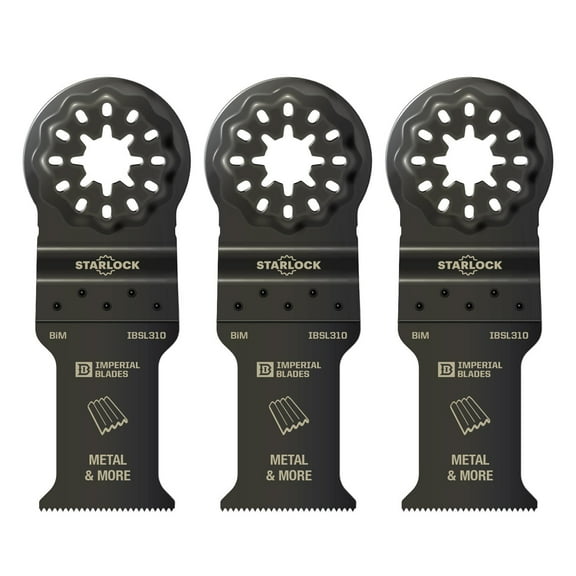 Imperial Blades Starlock 1-3/16In Standard Thin Metal Blade 3Pc