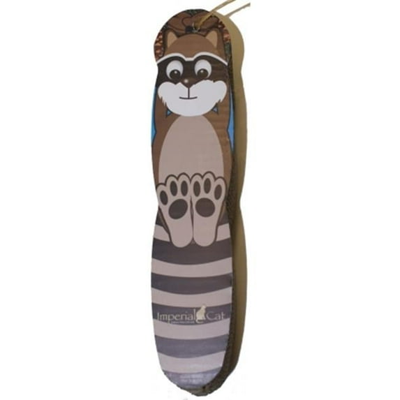 Imperial Cat Raccoon Hanging Cat Scratcher