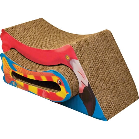 Imperial Cat Scratch 'n Shapes Fins & Feathers (2-in-1)