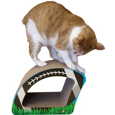 Imperial Cat Scratch 'n Shapes Football (2-in-1)