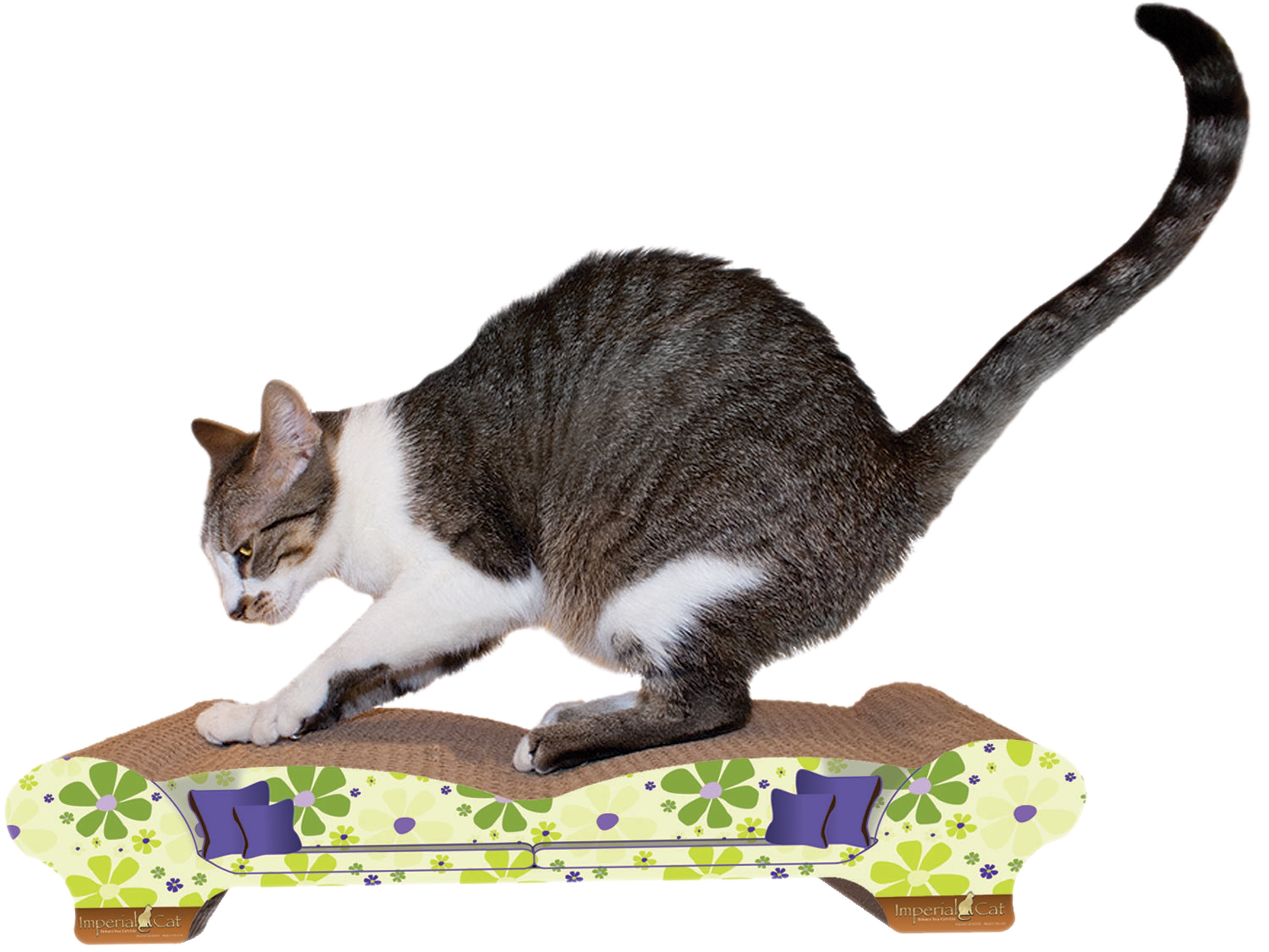 Imperial Cat Scratch 'n Shapes Loveseat
