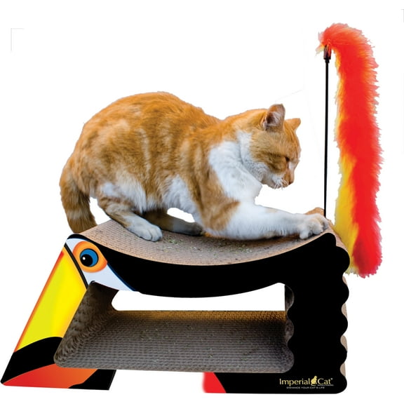 Imperial Cat Scratch 'n Shapes "Two" Cans (2-in-1)