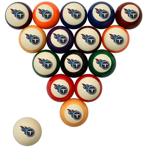 Imperial Cream Tennessee Titans Retro Billiard Ball Set